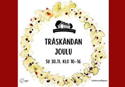 Träskändan joulu su 30.11.2025 klo 10–16