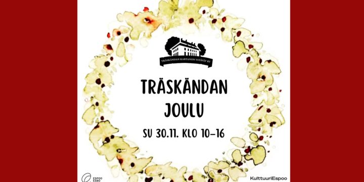 Träskändan joulu su 30.11.2025 klo 10–16